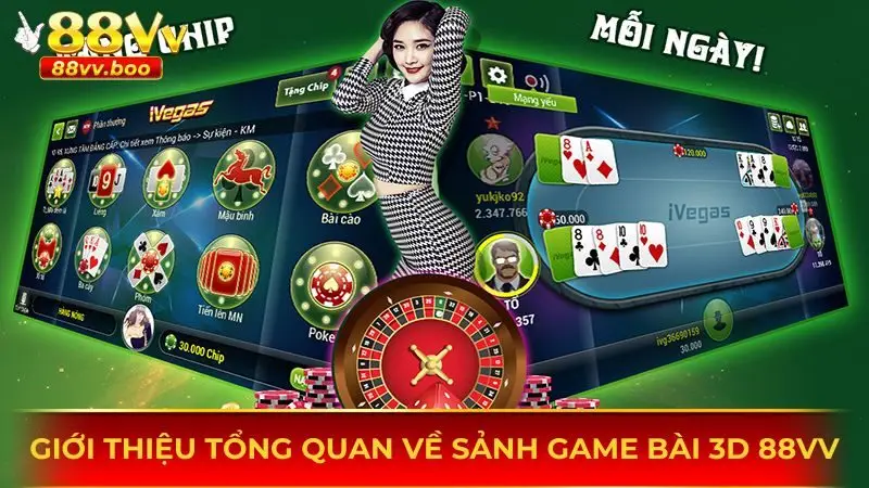 Game Bài 3D 88vv 1 Một số thông tin cần nắm được về sảnh game bài 3D 88vv